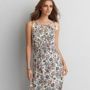 American Eagle Floral Maxi Dress Sz M (E14)